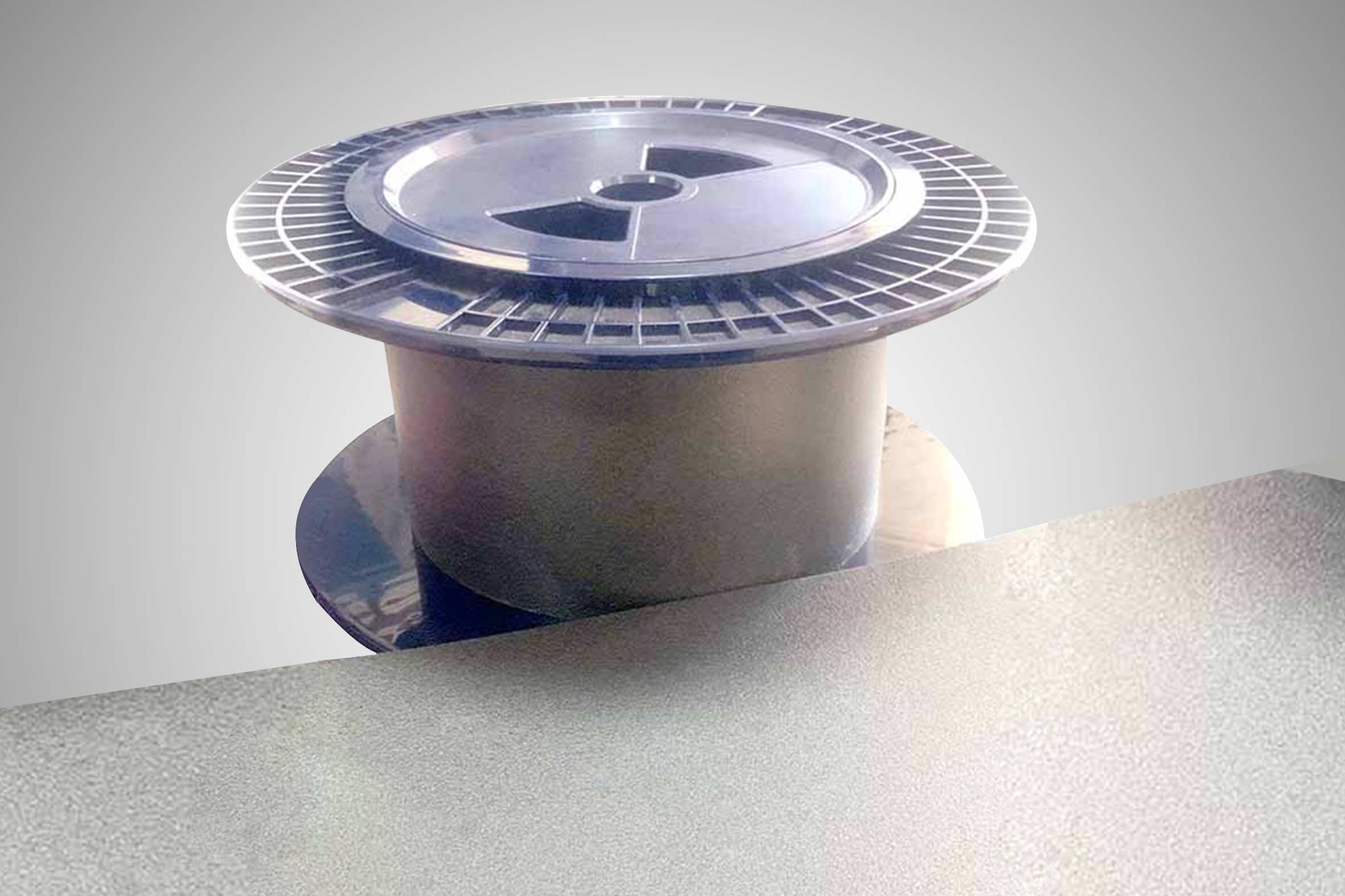 Optical fiber winding reel